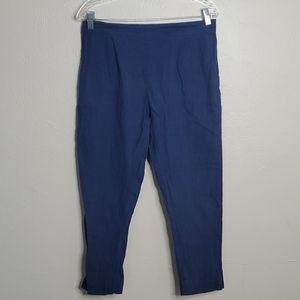 Maelu Blue Cropped Lounge Pants NWOT